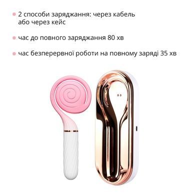 Пульсатор з вакуумною стимуляцією Otouch LOLLIPOP Pink SO9400 фото