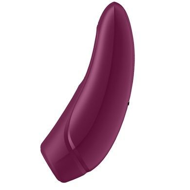 Вакуумний кліторальний стимулятор Satisfyer Curvy 1+ Rose Red SO3780 фото