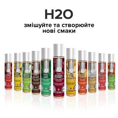 Оральна змазка водна JO H2O Малиновий сорбет 120мл SO1671 фото