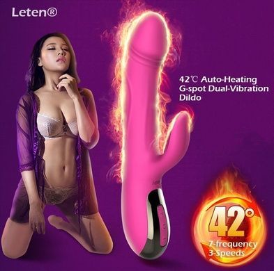 Пульсатор с подогревом Leten Automatical Thrusting Vibrator SO2128 фото