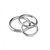 Набір ерекційних кілець Sinner Gear Unbendable &ndash; Cock/Ball Ring & Glans Ring Set SO4584 фото