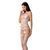 Бодистокинг Passion BS067 white, комбинезон, имитация чулок и топа на бретелях One Size