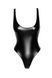Боді Noir Handmade F244 Powerwetlook body with high cut bottom hem - XL
