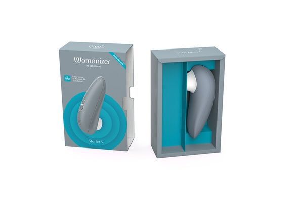 Вакуумний стимулятор Womanizer Starlet 3 GREY SO8742 фото