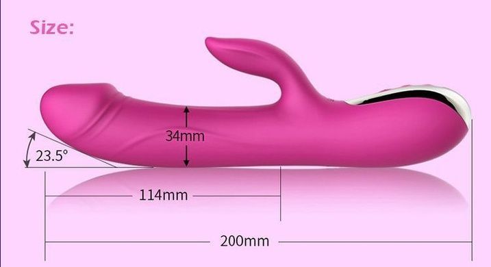 Пульсатор с подогревом Leten Automatical Thrusting Vibrator SO2128 фото