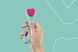 Вибратор в трусики FairyGasm HeartGem green на магните SX0629 фото 10