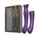 Смартвібратор Zalo Queen Twilight Purple з вакуумом SO6664 фото 10