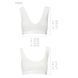 Спортивный топ из эластичного хлопка Passion PS005 TOP L, white