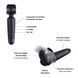 Мастурбатор вибромассажер Manwan MAN.WAND EVO Black Plum SX1383 фото 2