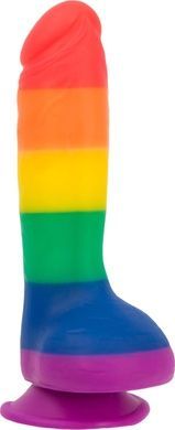 Райдужний фалоімітатор ADDICTION - JUSTIN - 8 "- RAINBOW, 20,3 см SO4533 фото
