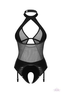 Боди Obsessive Dominna crotchless teddy S/M