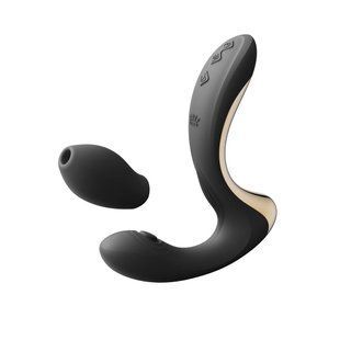 Пульсатор Zalo Talis G-Spot PulseWave Vibrator Obsidian Black SX0713 фото