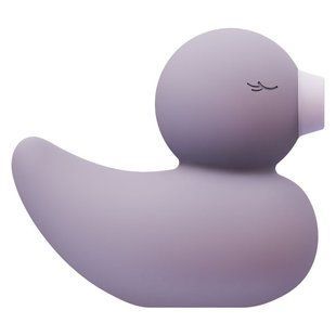 Вакуумний вібратор качечка CuteVibe Ducky Grey SO6552 фото
