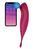 Вибратор с вакуумом Satisfyer Twirling Pro+ dark red SO6715 фото