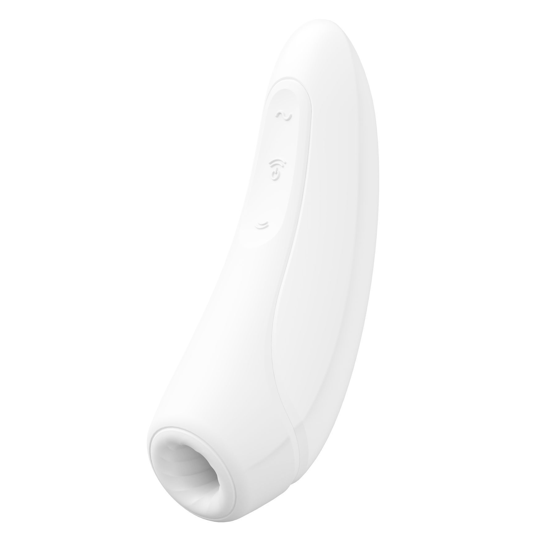 Вакуумний кліторальний стимулятор Satisfyer Curvy 1+ White