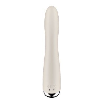 Вібратор точки G з обертанням Satisfyer Spinning Vibe 1 Beige SX0560 фото