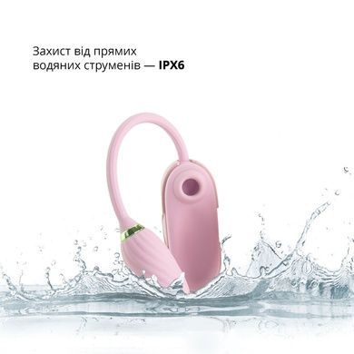 Стимулятор з віброяйцем Otouch Louis Vibrate Pink SO9401 фото