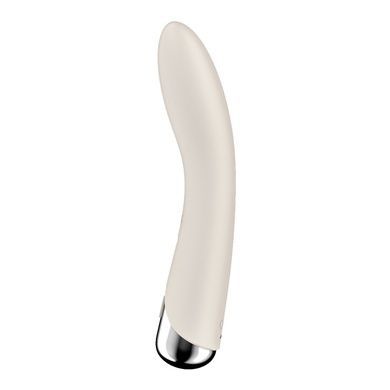 Вібратор точки G з обертанням Satisfyer Spinning Vibe 1 Beige SX0560 фото