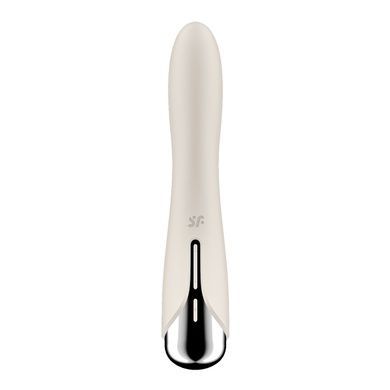 Вібратор точки G з обертанням Satisfyer Spinning Vibe 1 Beige SX0560 фото
