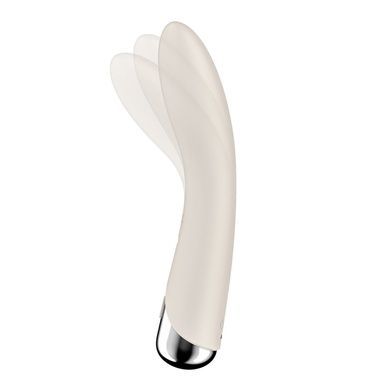 Вібратор точки G з обертанням Satisfyer Spinning Vibe 1 Beige SX0560 фото