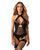 Боди Obsessive Dominna crotchless teddy S/M