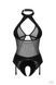 Боди Obsessive Dominna crotchless teddy S/M