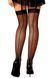 Чулки Anne De Ales FLORA T1 Black