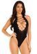 Боди Leg Avenue Opaque racer tank bodysuit Black One Size