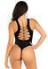 Боди Leg Avenue Opaque racer tank bodysuit Black One Size