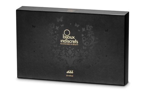 Пов&rsquo;язка-стрічка з сатину Bijoux Indiscrets Shhh SO2319 фото