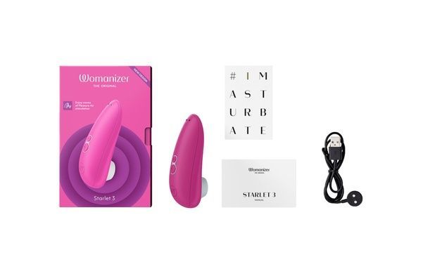 Кліторальний стимулятор Womanizer Starlet 3 PINK SO8743 фото