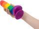 Райдужний фалоімітатор ADDICTION - JUSTIN - 8 "- RAINBOW, 20,3 см SO4533 фото 5