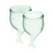 Менструальні чаші Satisfyer Feel Secure light green SO3591 фото
