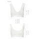 Спортивный топ из эластичного хлопка Passion PS005 TOP M, white