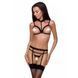 Трусики-стрепы Passion Exclusive SHELLY THONG XXL/XXXL, black