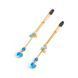 Затискачі для сосків Art of Sex Crystal Heart Blue SO8517 фото 1