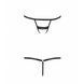 Трусики-стрепы Passion Exclusive SHELLY THONG XXL/XXXL, black
