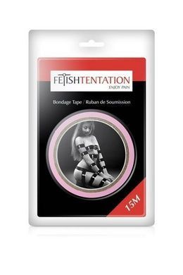 Скотч для бондажа Fetish Tentation Rose 15м SO2236 фото