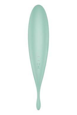 Вибратор с вакуумом Satisfyer Twirling Pro+ Mint SO6716 фото