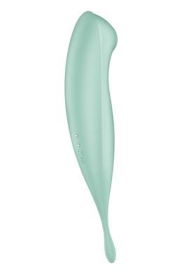Вибратор с вакуумом Satisfyer Twirling Pro+ Mint SO6716 фото