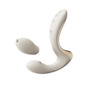 Пульсатор Zalo Talis G-Spot PulseWave Vibrator Ivory White SX0714 фото