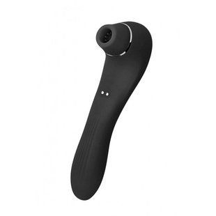 Вакуумний симулятор Wooomy Smoch Black Clitoral Suction SO7410 фото
