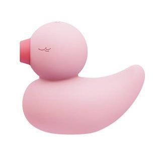 Вакуумний вібратор качечка CuteVibe Ducky Pink SO6553 фото