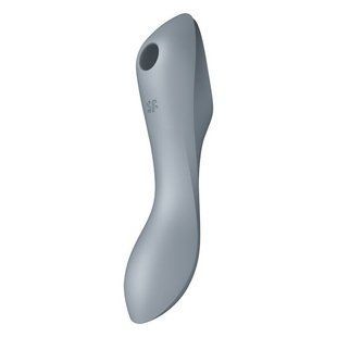 Вакуумно-вібраційний стимулятор Satisfyer Curvy Trinity 3 BlueGrey SO6118 фото
