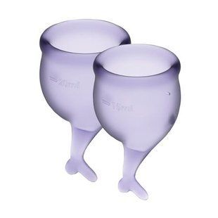 Набір менструальних чаш Satisfyer Feel Secure lila SO3592 фото