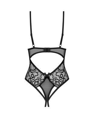 Боді Obsessive Blomentis crotchless teddy M/L