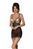 Эротический пеньюар Passion MARINA CHEMISE, L/XL, beige