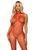 Еротичний сітчастий бодістокінг Leg Avenue Racer neck bodystocking Red