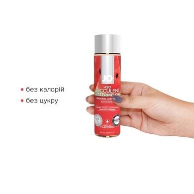 Оральна змазка на водній основі JO H2O Кавун 120мл SO1673 фото