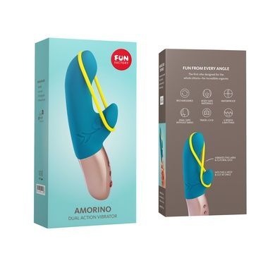 Минивибратор Fun Factory AMORINO бирюзовый SX0947 фото